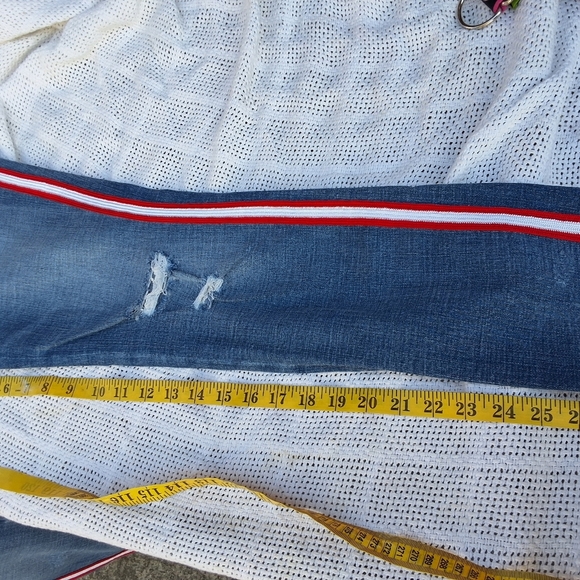 BlankNYC cool striped Rivingtin jeans 26 - Picture 8 of 12